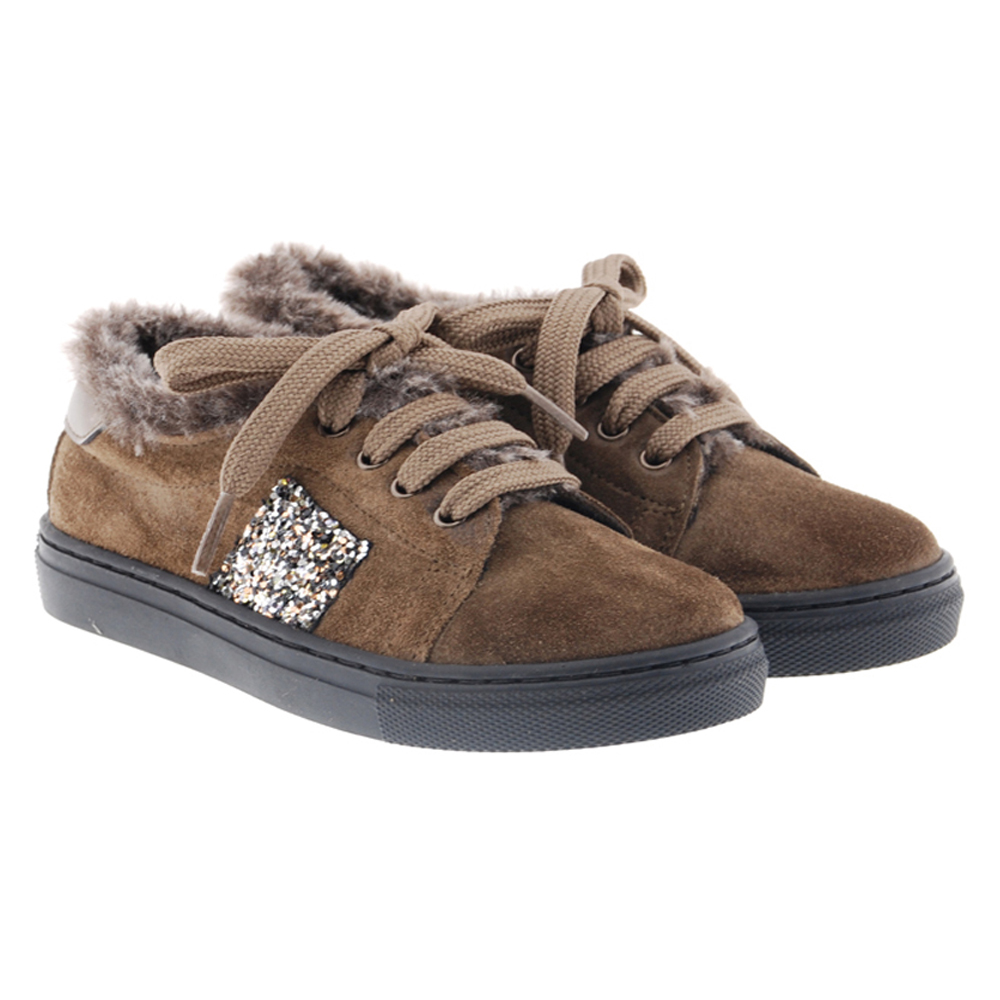 Zapato deportivo  Clarys 3826 ante Bronce