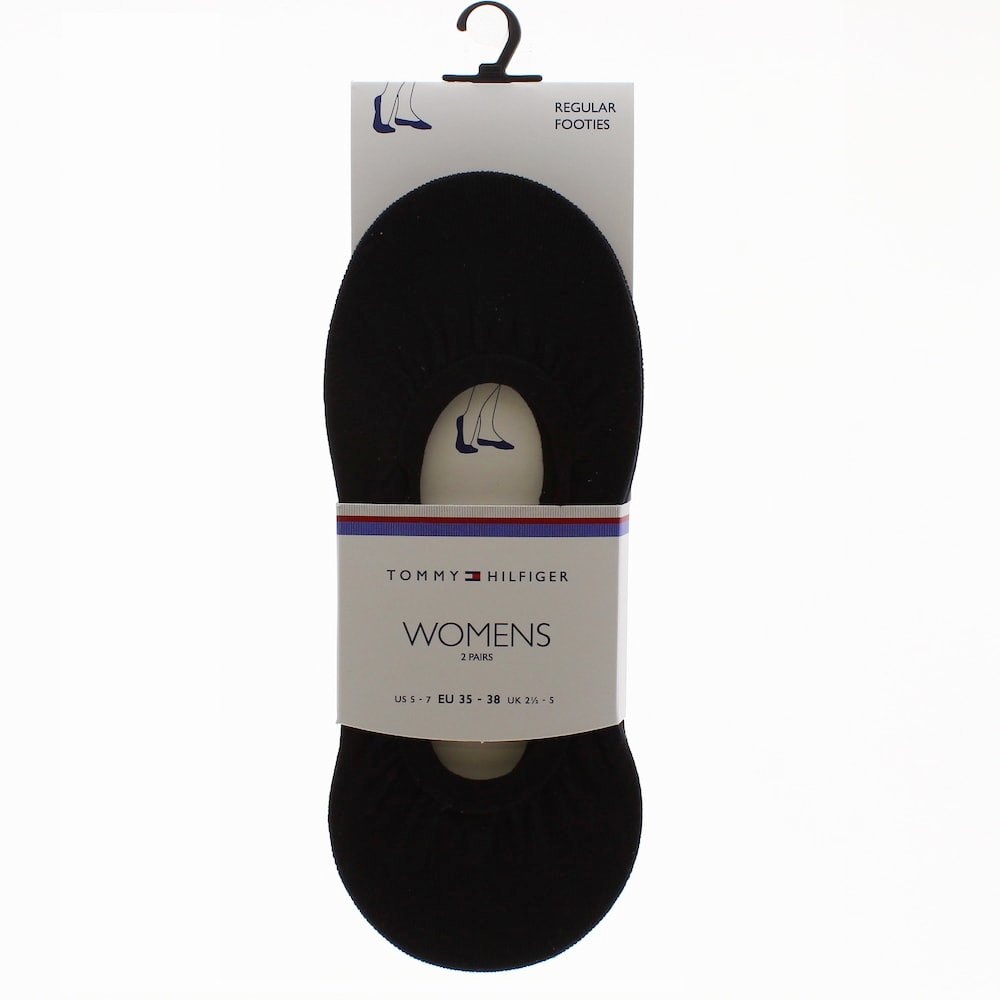 Pikys invisibles negros bailarinas Tommy Hilfiger 353007001 200
