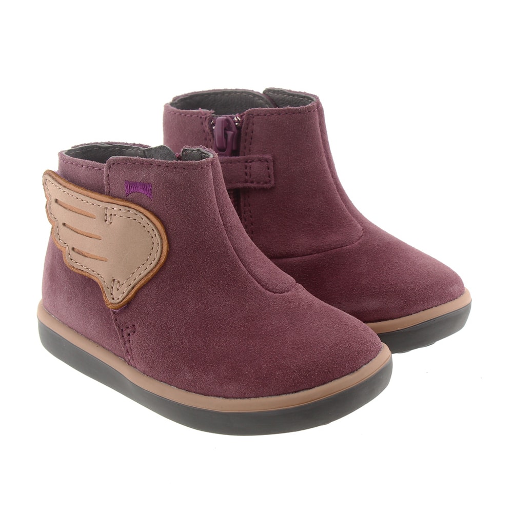 Botín cremallera niña Camper K900154-002 Morado