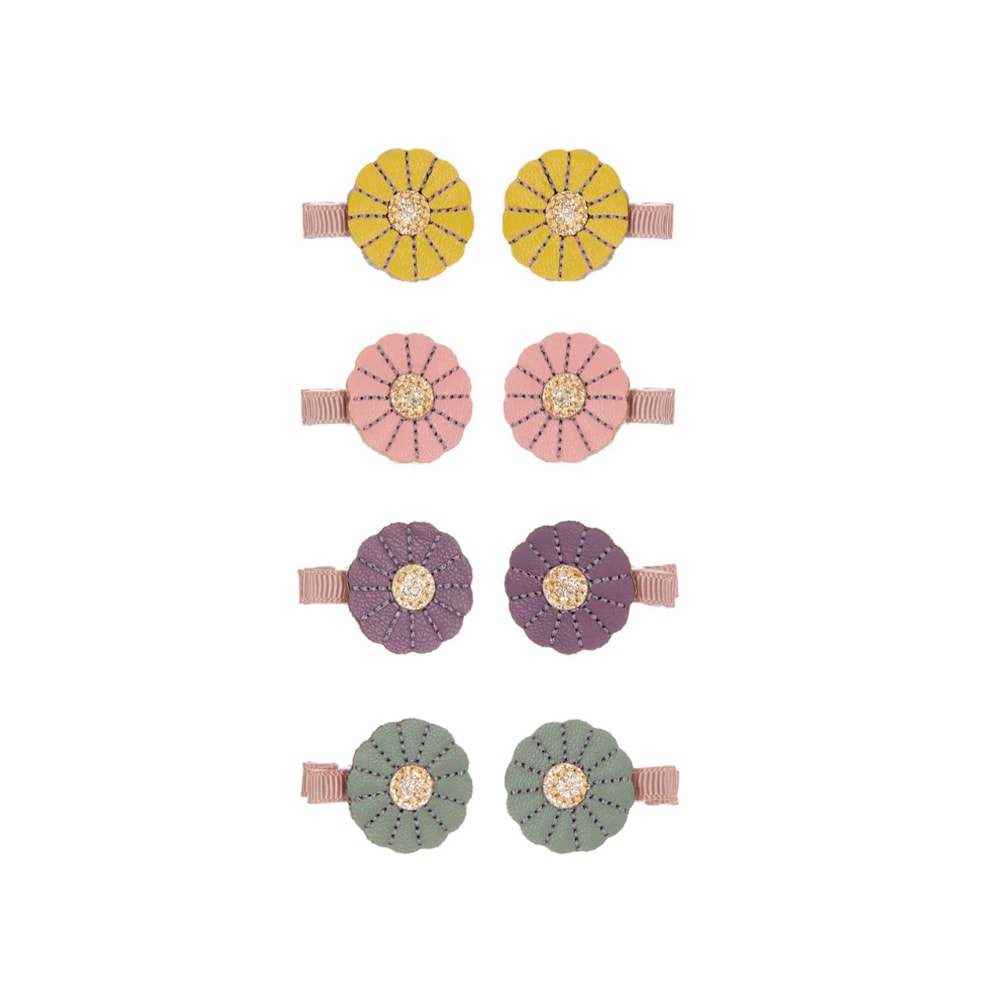Mini clips pelo flores multicolor Mimi&Lula 112015