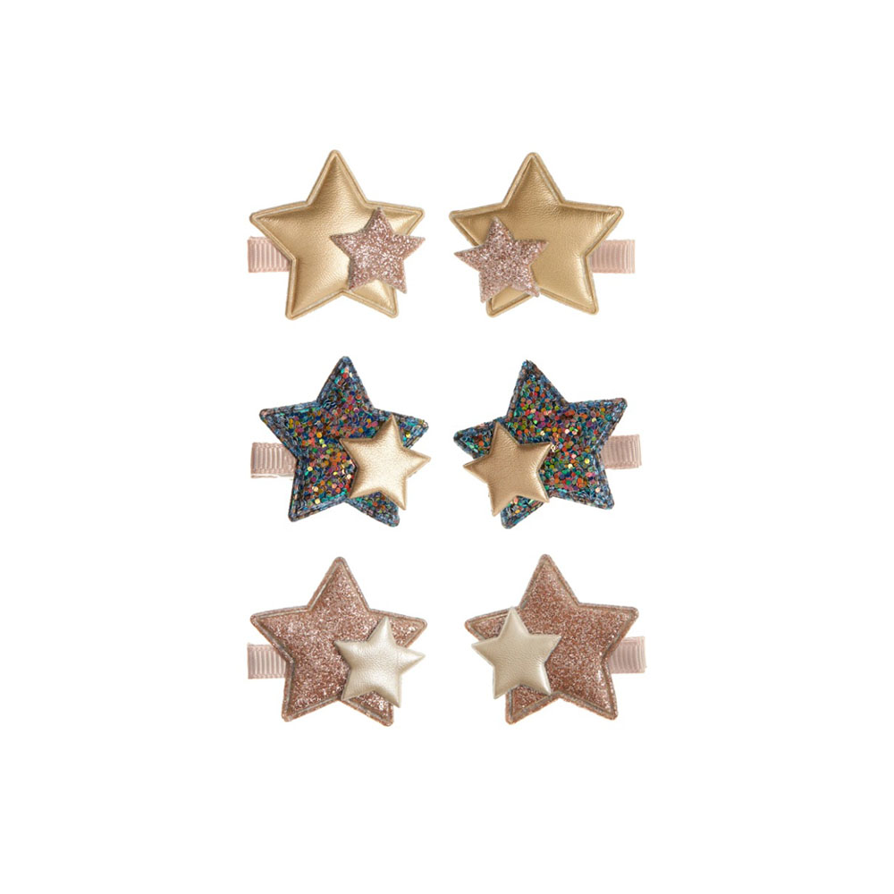 Pack clips pelo estrellas brillantes Mimi&Lula 112100
