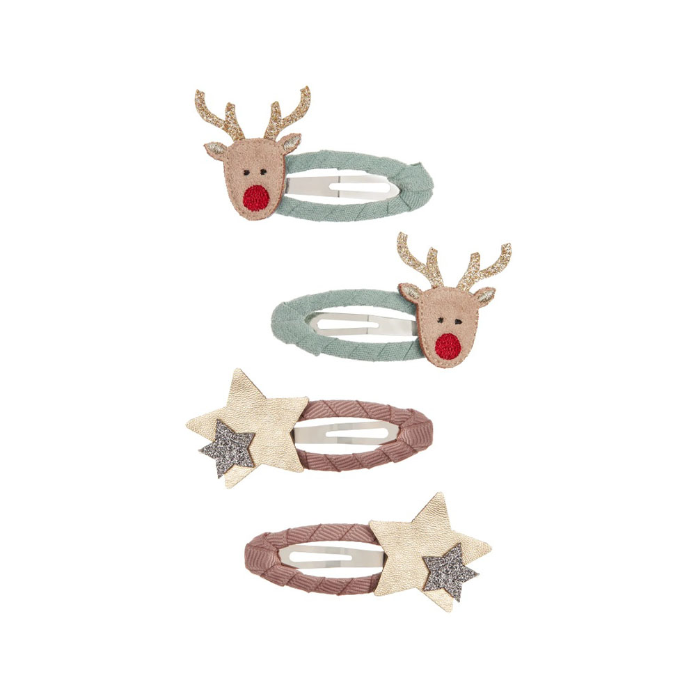 Clips pelo renos Navidad Mimi&Lula 112103