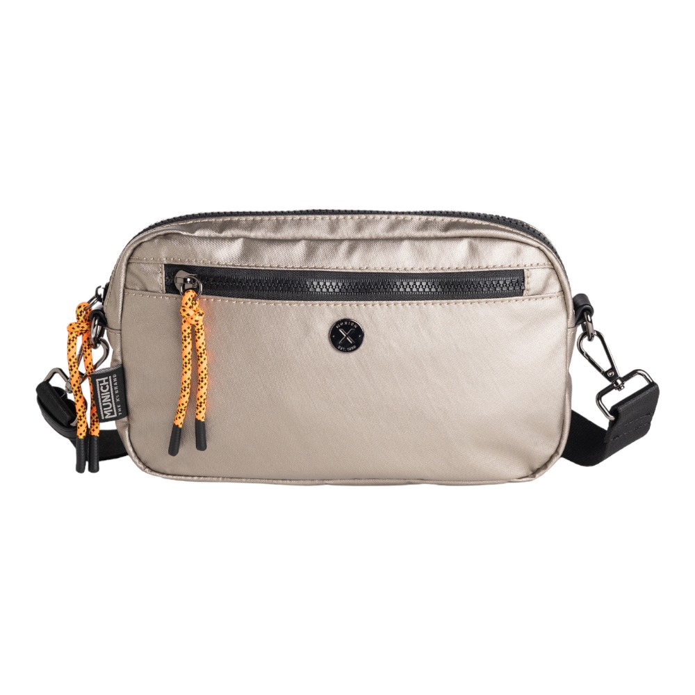 Riñonera acolchada bolsillo cremallera Munich Sense Crossbody