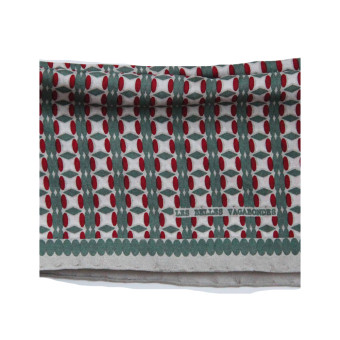 Foulard Seda Mujer Les Belles Vagabondes Mini Logic Kaki