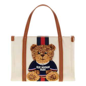 Bolso Tote Mini Rue Madam Paris Osito Blanco Jellystone