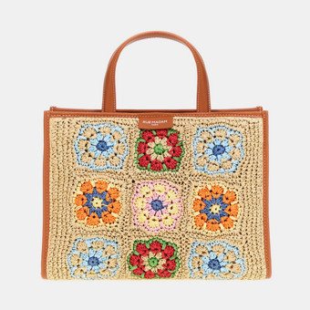 Bolso Crochet Rue Madam Paris Multicolor Carioca Tote
