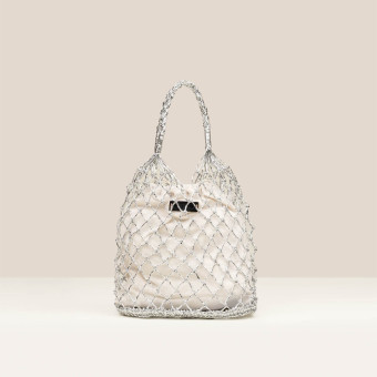 Bolso mujer red metálica bolsa interior Gaimo JAGUNA
