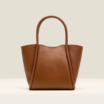 Bolso piel cuero doble asa Gaimo Pilares