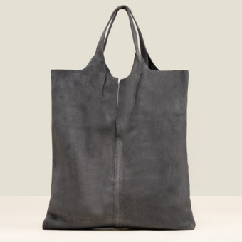 Bolso serraje gris asas Gaimo Cosme