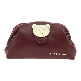 Boslo mano burdeos cadena osito Rue Madam 1487 The Pouch