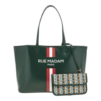 Boslo shopping verde reversible Rue Madam 1513