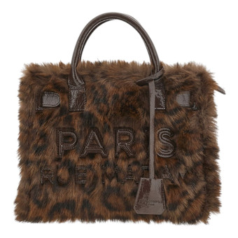 Bolso tote pelo animal print Rue Madam 1510 Alaska