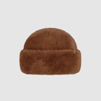 Gorro mujer pelo marrón Barts 44730091