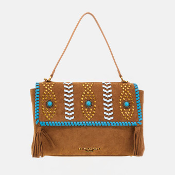 Bolso hombro tachas y flecos Rue Madam Les Jours Xl
