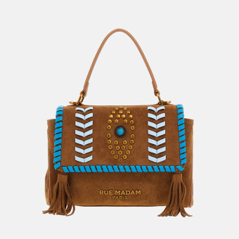 Bolso pequeño flecos étnico Rue Madam Le Jours Xs