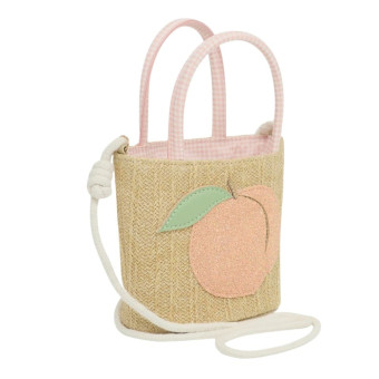 Bolso niña rafia cereza Mimi&Lula 183021