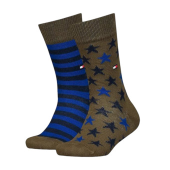 Calcetines niño estampado rayas y estrellasTommy 701224986