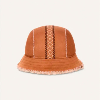 Gorro Ugg Bordados Cuero Piel Oveja W Atherson Embroidered