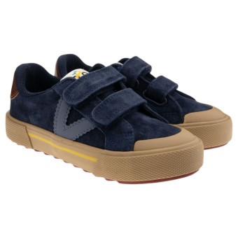 Zapatillas Victoria niño ante azul marino 1065201