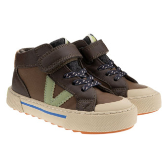 Botas deportivas marrones velcros Victoria 1065204