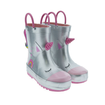 Bota agua metalizada unicornio Conguitos 11005
