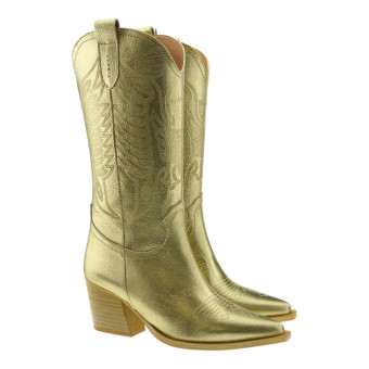 Botas Camperas Doradas Vienty 11620