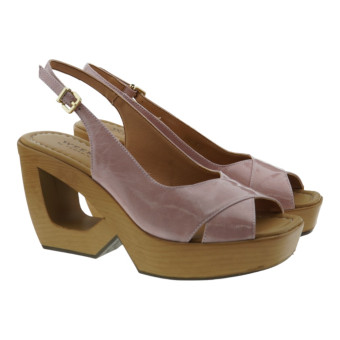 Zapato Destalonado Tacón Madera Pedro Miralles 12407
