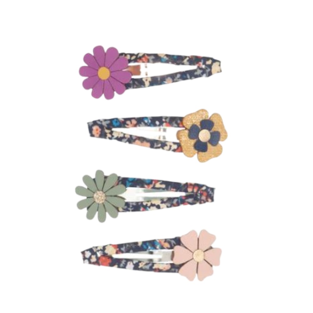 Clip pelo niña flores Mimi@Lula 132075