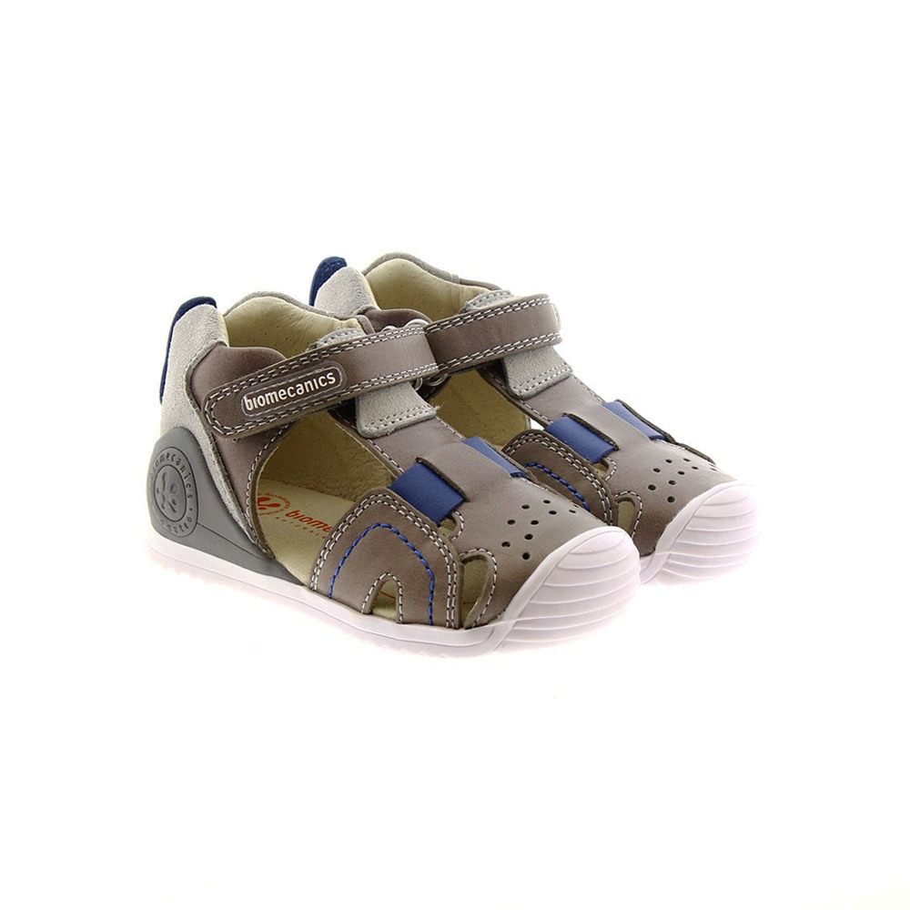 Sandalias sport piel cerradas bebé Biomecanics 202142