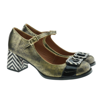 Zapato tacón mujer hebilla Nemonic 2332