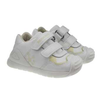 Zapatillas blancas bebé Biomecanics 241001