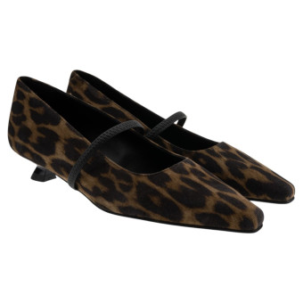 Zapatos salón elástico tacón kitten Pedro Miralles 24150