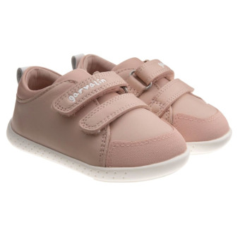 Zapatillas rosas barefoot velcros Garvalín 242322