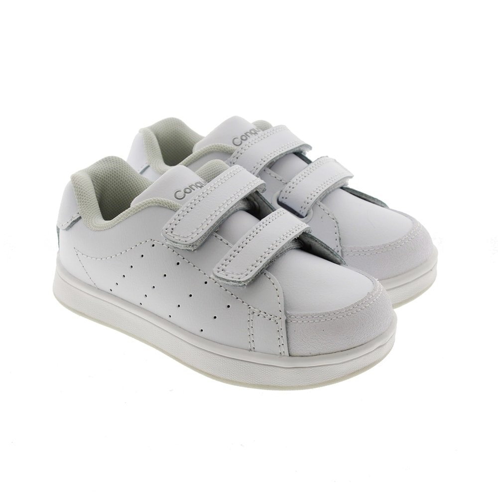 Deportivas piel lavable y velcro Conguitos 24901