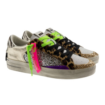 Sneakers leopardo mujer Crime London 25004AA8