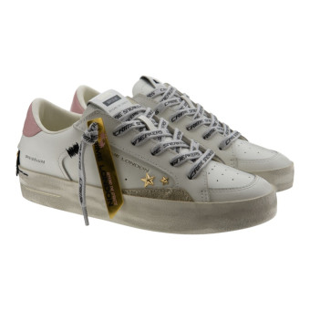 Zapatillas mujer casual blancas Crime London 25103aa8