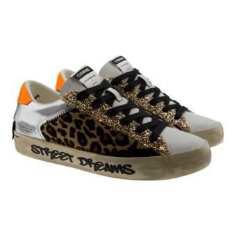 Sneakers mujer leopardo vestir Crime London 25104aa8