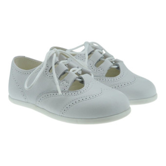 Zapatos Respetuosos Vestir Bebé Carrile 251051 Blanco