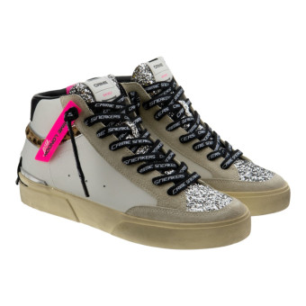 Botas deportivas blancas mujer Crime London 2572AA8