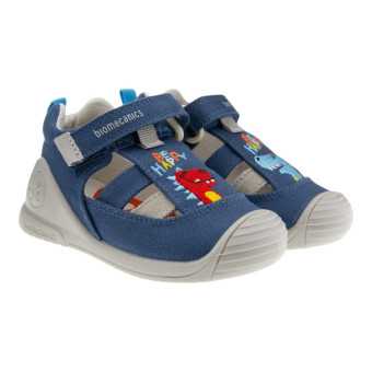 Sandalias lona bebé dinosarurios Biomecanics 252177