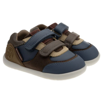 Zapatillas primeros pasos velcro respetuosas Biomecanics 261151