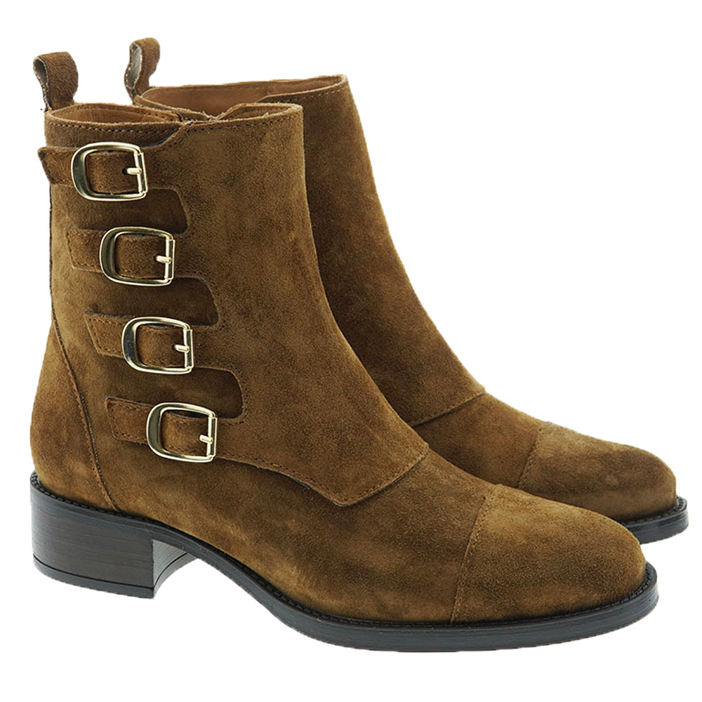 Comprar Botines planos mujer piel online Calzados Carril