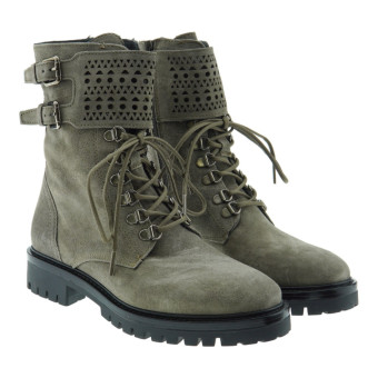 Bota militar cordones y hebillas Alpe 269111