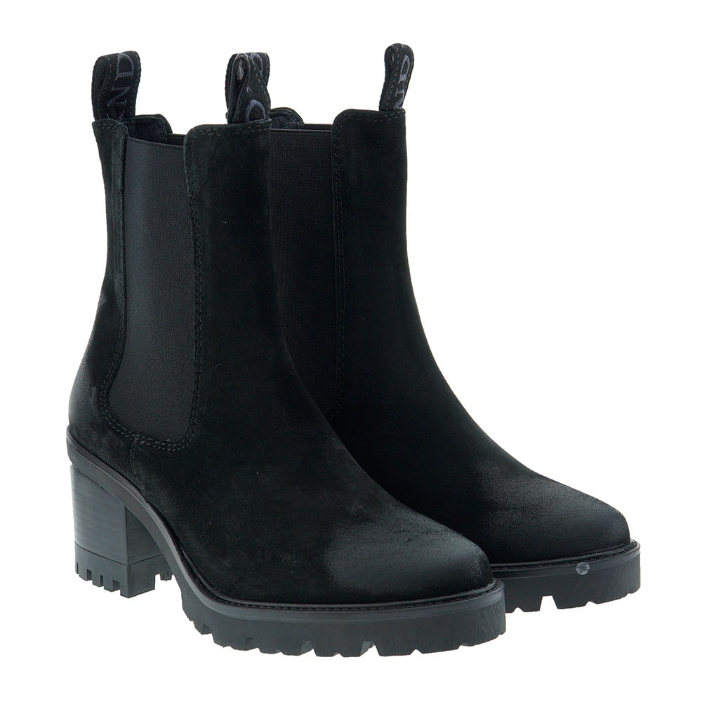 Botines piel ante tacón y elásticos Pedro Miralles 27451