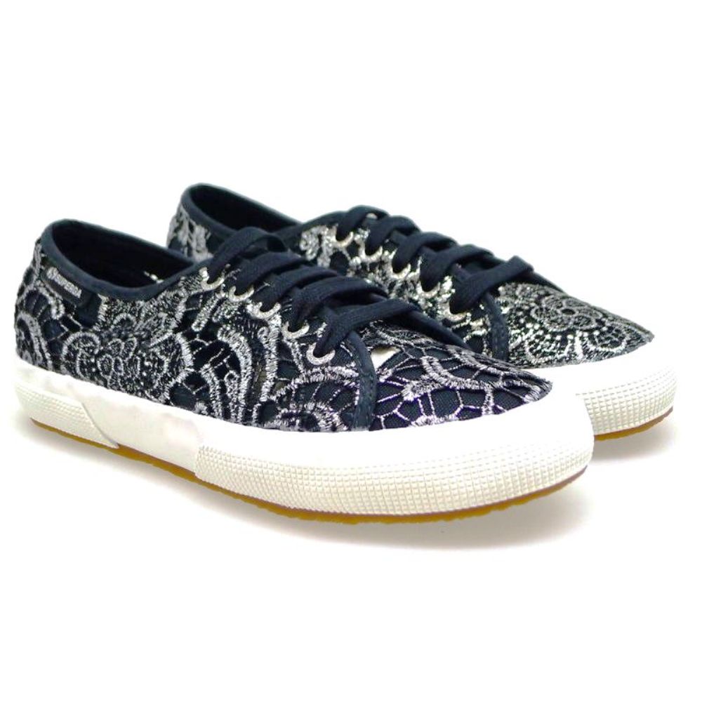 Zapatillas algodón cordón mujer Superga 2750-