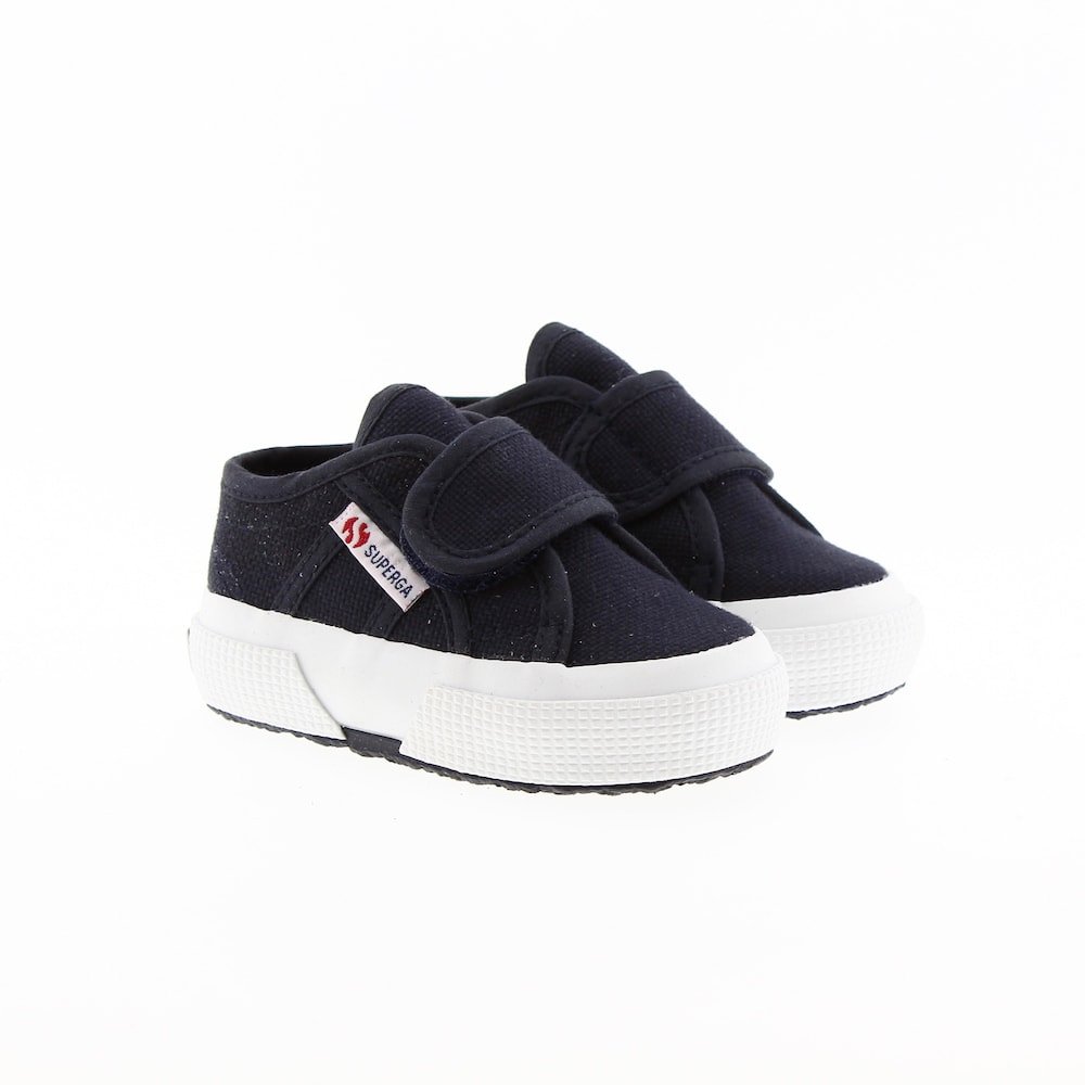 Zapatillas algodón velcro Superga 2750-Bstrap