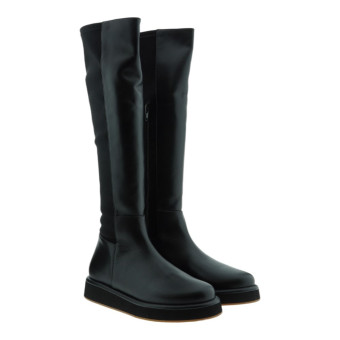 Botas altas negras mujer Palomitas Paloma Barceló 29-1702