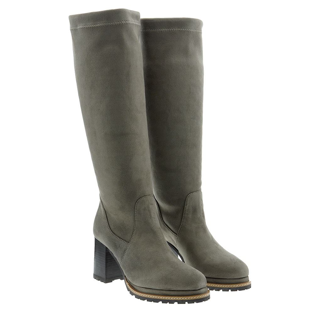Bota piel vegana elástica tacón Pedro Miralles 29706