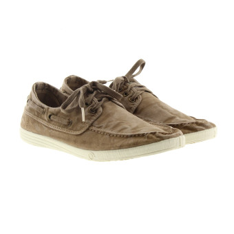 Zapatillas algodón cordón adulto Natural World 303E