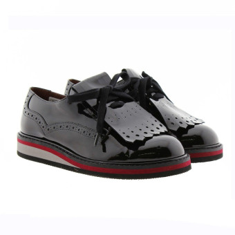 Bluchers charol lengüeta fleco Clarys 3734